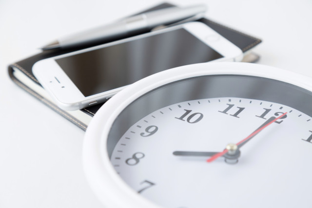 予約の時間は守りましょう